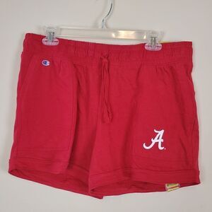 Champion Red Alabama Ladies Shorts Size Medium New with tags